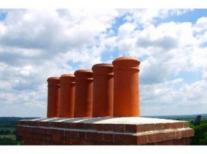 chimney pots